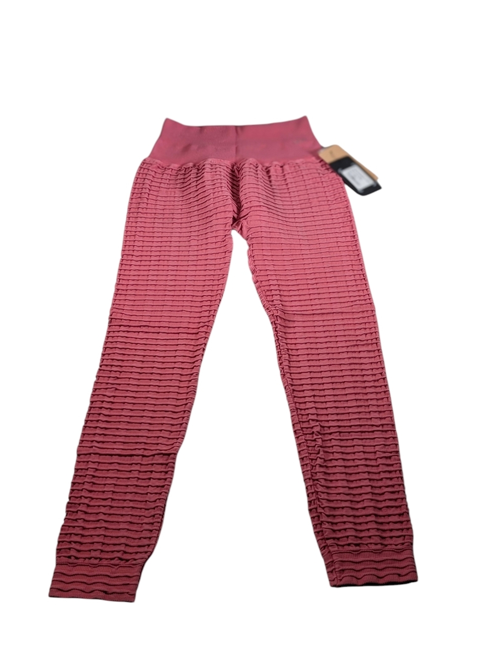 NUX Pucker Up Mid Rise Leggings in Berry Wash Size Small